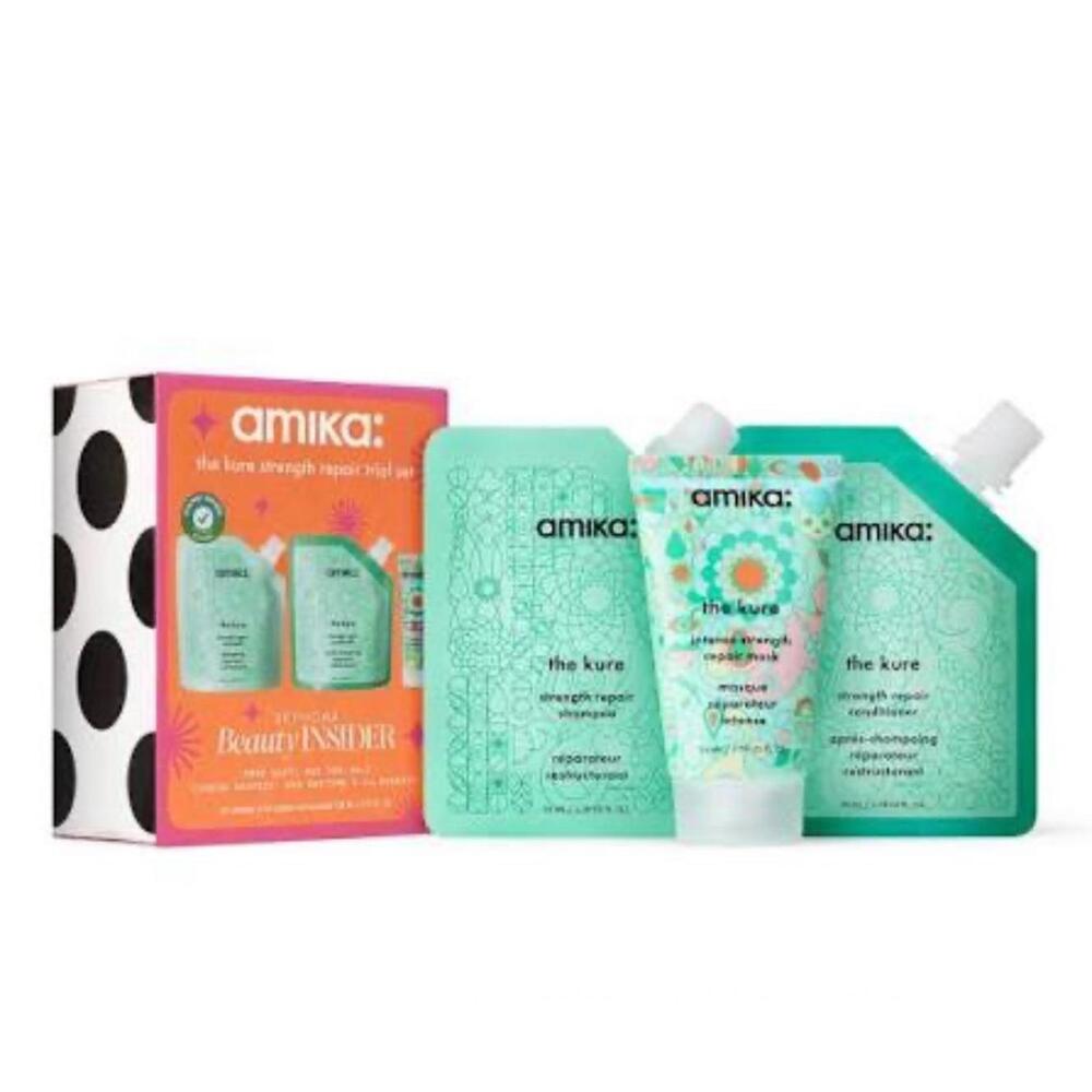 Amika The Kure Strength Repair Sephora Beauty Insider Travel Set Holiday Gift